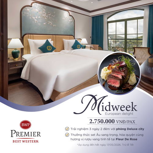 MIDWEEK ESCAPE AT IMPERIAL DALAT - ƯU ĐÃI GIỮA TUẦN CHO KỲ NGHỈ ĐÁNG NHỚ